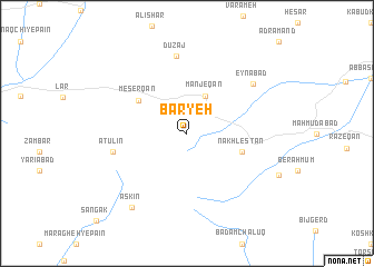 map of Baryeh