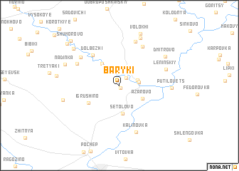 map of Baryki