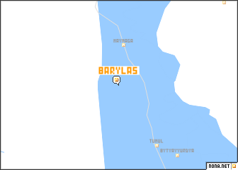 map of Barylas