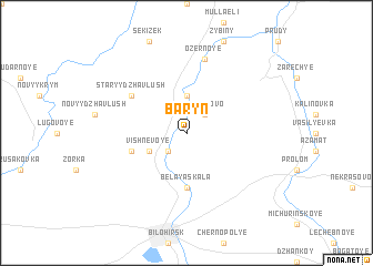 map of Baryn