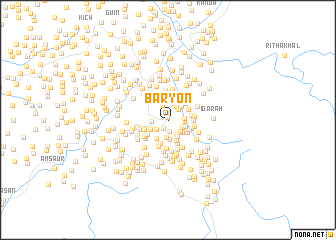 map of Baryon