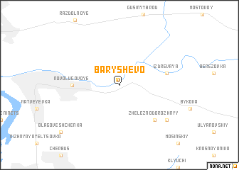 map of Baryshevo