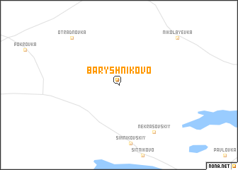 map of Baryshnikovo