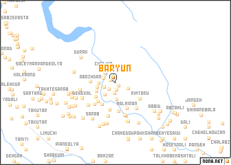 map of Bāryūn