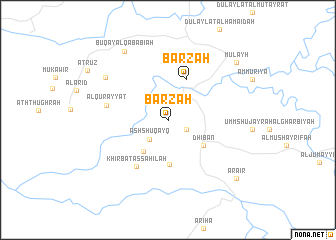 map of Barzah