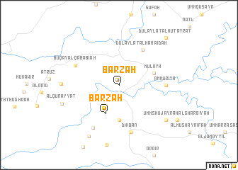 map of Barzah