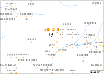 map of Barzaq