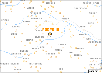 map of Barzavu