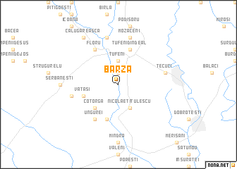 map of Barza