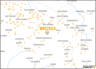 map of Barzech