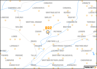 map of Bar