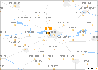 map of Bar