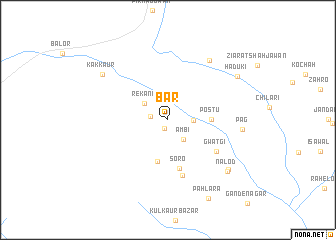 map of Bar