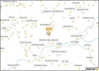 map of Bar