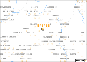 map of Basabe