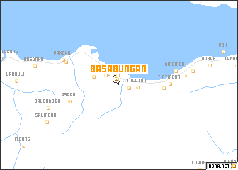 map of Basabungan