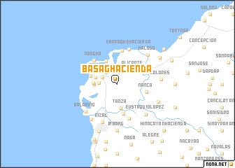 map of Basag Hacienda
