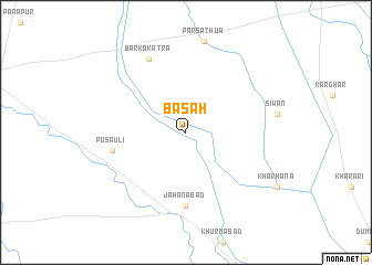 map of Basah