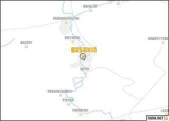 map of Basakin