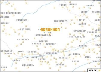 map of Bāsakmān