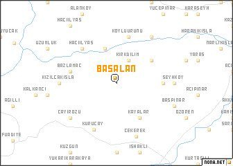 map of Başalan