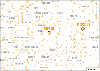 map of Basali