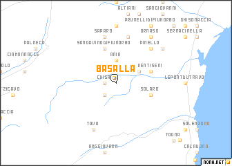 map of Basalla