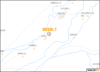 map of Basalt