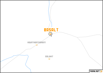 map of Basalt