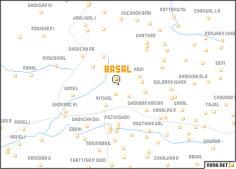 map of Basāl