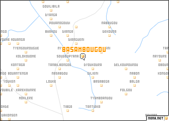 map of Basambougou