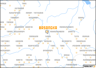 map of Basangka