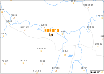 map of Basang