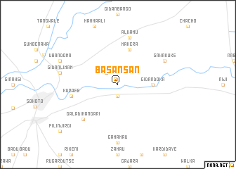 map of Basansan