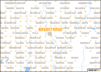 map of Basantapur