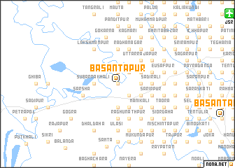 map of Basantapur