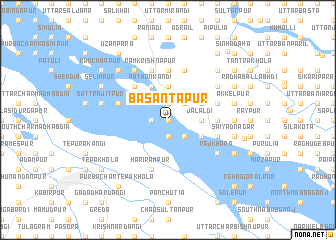 map of Basantapur