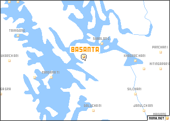 map of Basanta