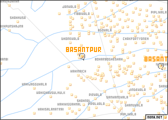 map of Basantpur