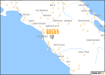 map of Basan