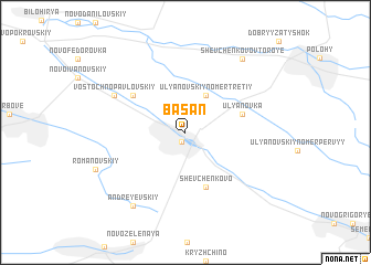 map of Basanʼ
