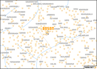 map of Basān