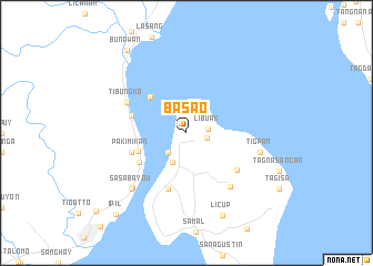 map of Basao