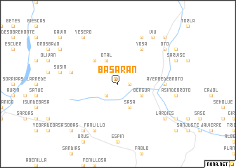 map of Basarán