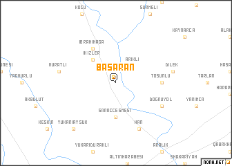 map of Başaran