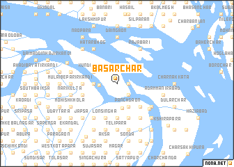 map of Basār Char