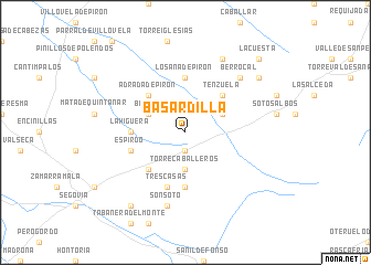 map of Basardilla