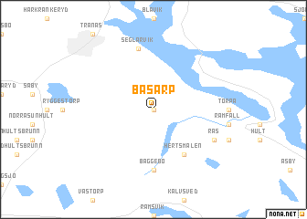 map of Basarp
