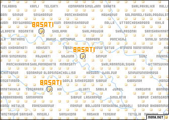 map of Bāsāti