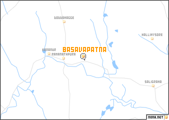 map of Basavāpatna